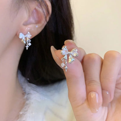 Orecchini pendenti con design retrò a doppio anello Orecchini rotondi geometrici color oro argento per donne Ragazze Punk Hip Hop Gioielli di moda G