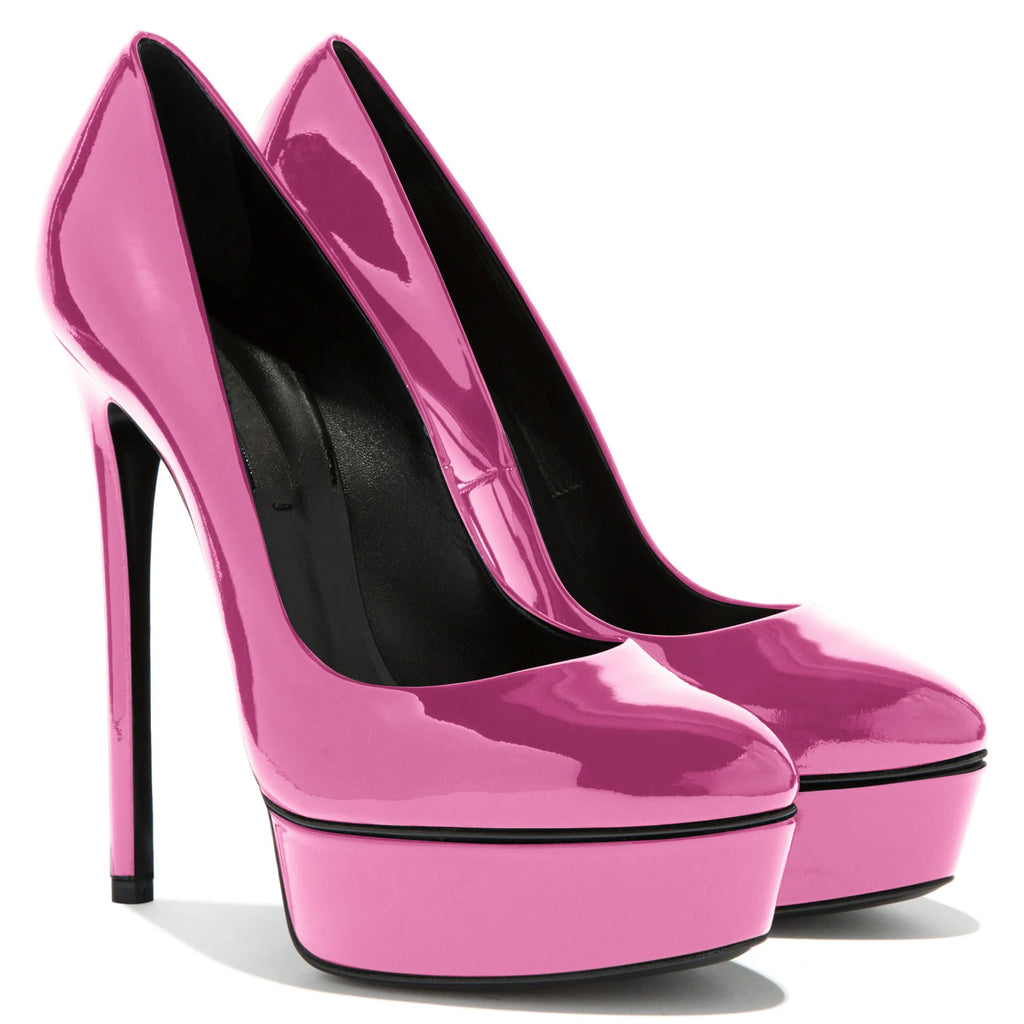 【Measure your feet length before order】Luxury Designer Women Pumps High Heel Platform Fetish Shoe Zapatos Tacon Mujer 33-CHC-30