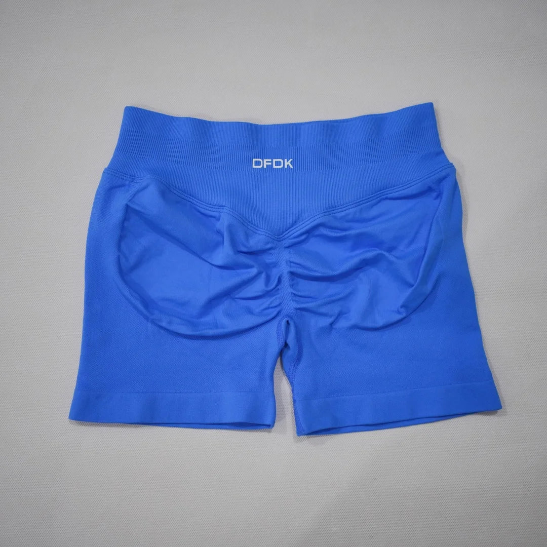 DFDK 2026 Nuovi Pantaloncini da Yoga per Donna con Effetto Push-Up, Vita Alta, Sollevamento Glutei, Resistenti agli Squat, Pantaloncini Sportivi per Palestra, Allenamento, Corsa e Fitness