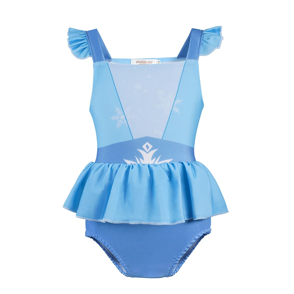 Costume da bagno principessa Sirena Mirabel Isabella Costume da bagno Set Ragazza Estate Beachwear Pool Party Bambini Anna Elsa Rapunzel Costume da bagno