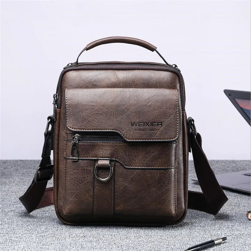 Borsa a tracolla durevole da uomo borse a tracolla a tracolla in pelle di alta qualità borsa a tracolla da viaggio per uomo