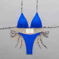 Micro-Bikini Damen Zweiteiliger Badeanzug Sexy Leopard Verband Weibliche Bademode Frau 2026 Badeanzug Strandmode Tanga Bikini-Sets