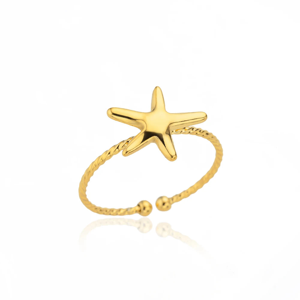 Anelli in acciaio inossidabile 316L per le donne Colore oro Non sbiadisce mai Anelli classici di lusso Anelli per coppie di nozze Gioielli Spedizione gratuita