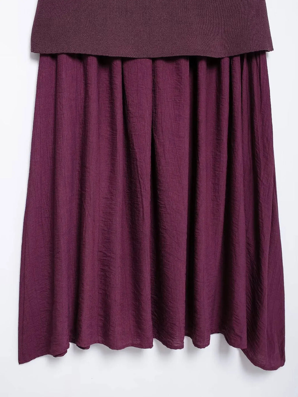 HH Set di gonne lavorate a maglia eleganti femminili 2024 Scollo a V con bottoni Canottiera + Gonna a pieghe patchwork a-line Abito solido alla moda