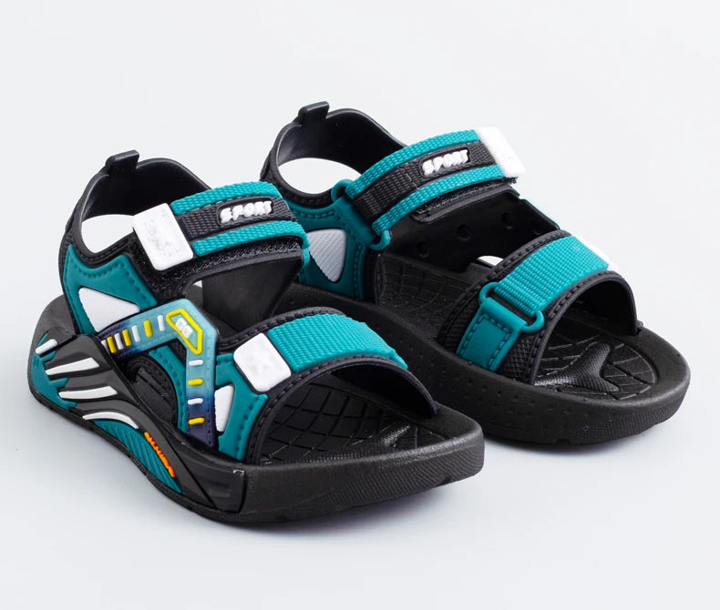 Sommersandalen für Kinder, lässige Strandschuhe mit weicher Sohle für Grundschüler Jungen und Mädchen (Unisex)