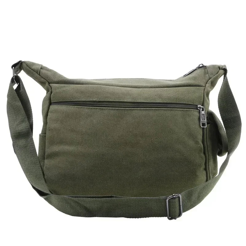 Borsa a Tracolla in Tela da Uomo, Borsa Casual da Viaggio, Borsa Messenger di Lusso, Borsa a Mano di Alta Qualità, Borsa da Petto alla Moda