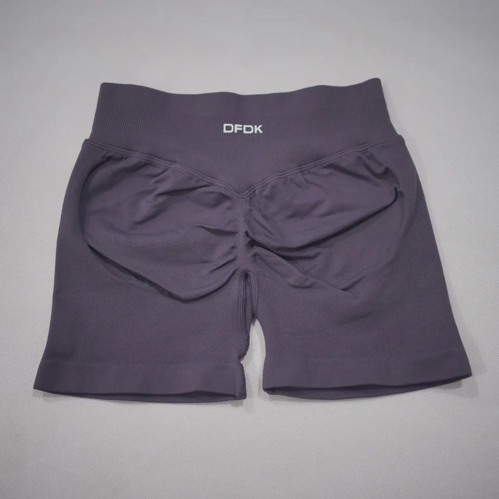 DFDK 2026 Nuovi Pantaloncini da Yoga per Donna con Effetto Push-Up, Vita Alta, Sollevamento Glutei, Resistenti agli Squat, Pantaloncini Sportivi per Palestra, Allenamento, Corsa e Fitness