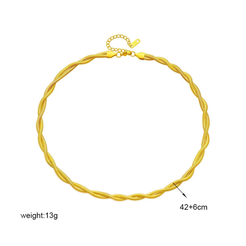 DIEYURO Collana con ciondolo occhi azzurri con serratura a forma di farfalla in acciaio inossidabile 316L per le donne Nuovi regali di gioielli con catena girocollo multistrato