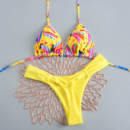 2026 Nouveau Bikini Femme Maillots de Bain Sexy Maillots de Bain Bikini Brésilien Ensemble String Biquini Vêtements de Plage Maillot de Bain Femme Купальник Женский