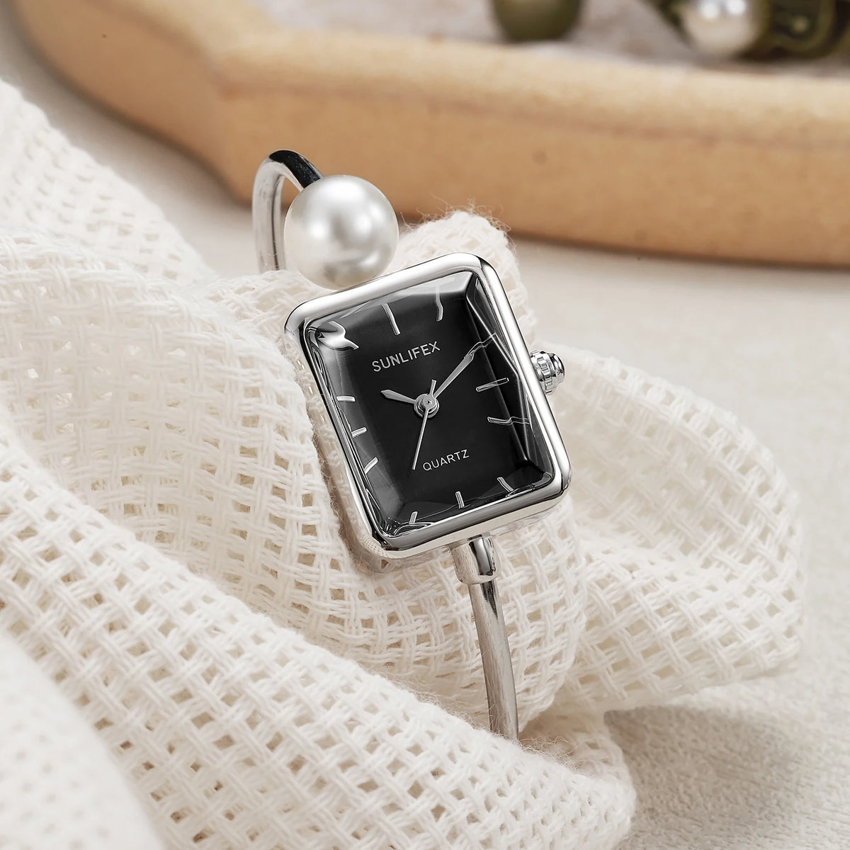 Y2k orologi da donna personalizzati bracciale semplice orologio da regalo con cassa quadrata in lega da donna dal design semplice