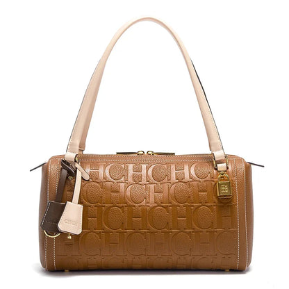 CH Borsa Boston da donna Autunno Inverno Nuova collezione Borse a tracolla con texture design a lettera