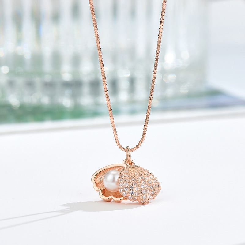 Popolare collana girocollo di perle in argento Sterling 925 per le donne gioielleria raffinata regalo di compleanno per feste di matrimonio