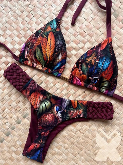 Sexy Micro Bikinis Women Swimsuit Sexy Swimwear Bikini New Print Brazilian Biquini Bathing Suit Swimming Suit Beachwear Female