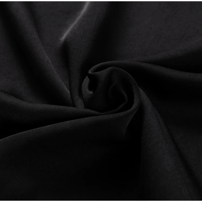 Elegante Abito Lungo da Festa in Raso con Nastro, Vestito Femminile Senza Maniche con Schiena Scoperta, Abiti Chic da Sera Primavera-Estate 2026
