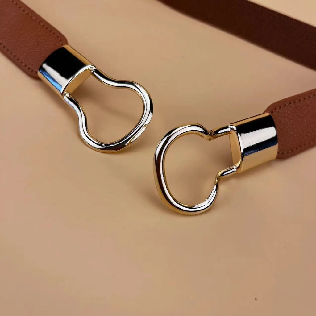 Cintura skinny da donna per abiti Cinture elastiche alla moda da donna Cintura cinch