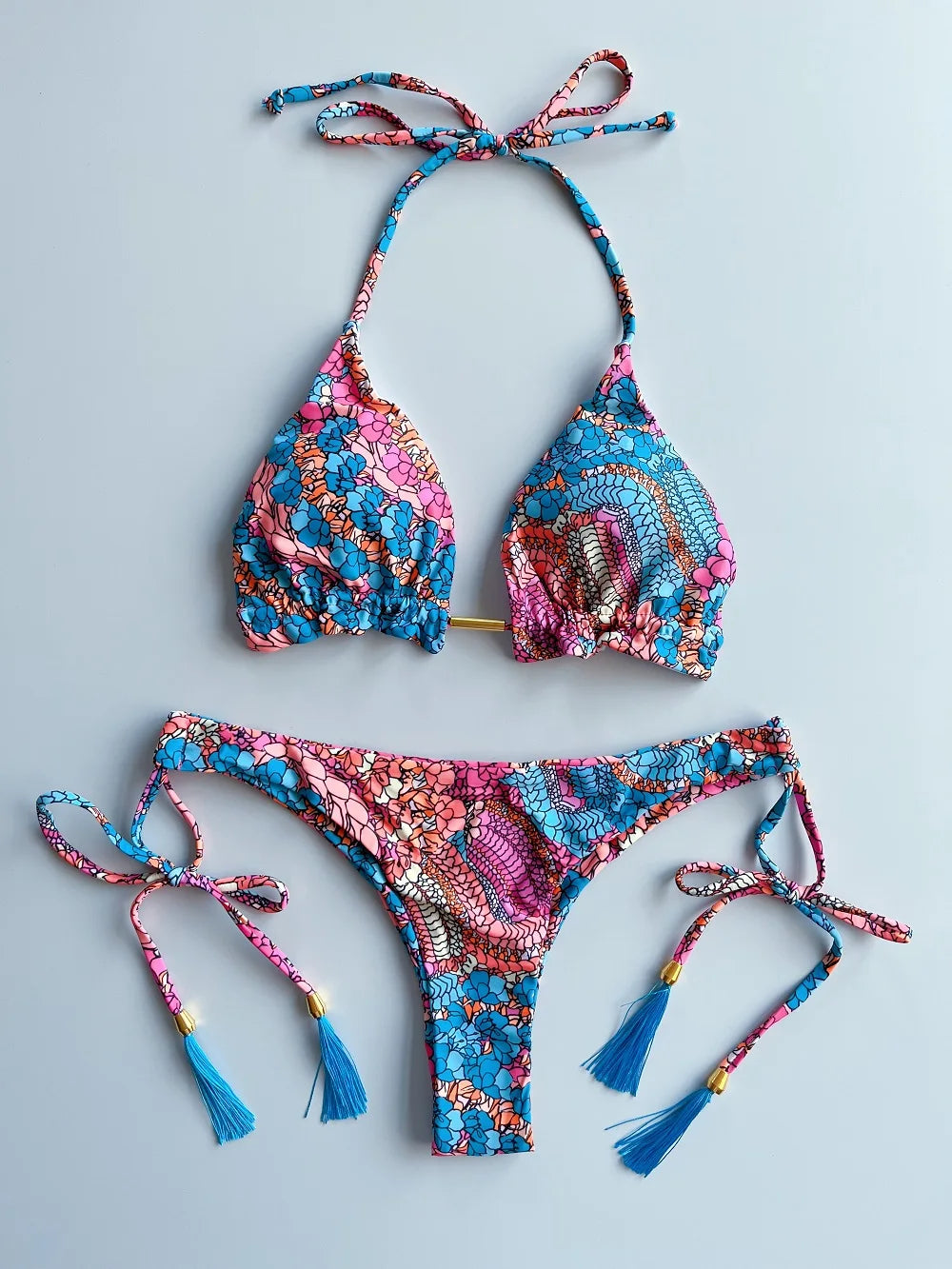 Maillot de bain bikini sexy d'été pour femmes, maillot de bain push-up, maillot de bain brésilien, ensemble bikini de plage