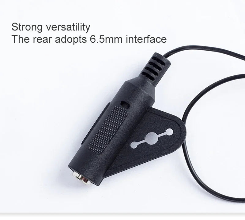 Pickup per chitarra portatile da 1 pezzo Pickup professionale per microfono a contatto piezoelettrico facile da installare per accessori per chitarra Ukulel per violino