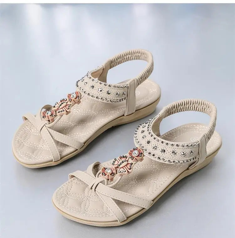 Sandali da donna estivi Scarpe Sandali comodi Scarpe da festa da donna per donna Scarpe da donna con zeppa Calzature sandalo da donna morbide