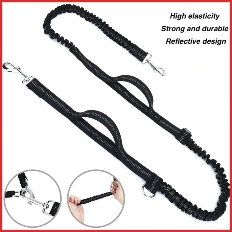 Nuovo marsupio per animali domestici all'aperto con corda da traino Sport multifunzionali Corsa Allenamento fitness Marsupio da passeggio per cani Forniture per animali domestici