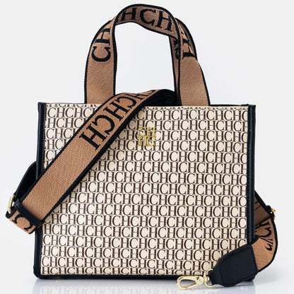 Borse da donna Logo in metallo Casual di grande capacità Designer di marca di lusso leggero 2026 Borsa da donna di nuova moda di alta qualità