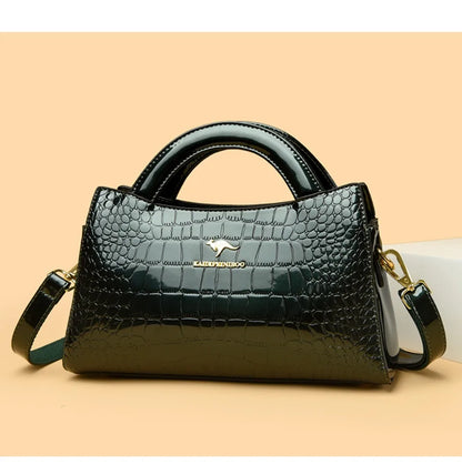 KAIDIFEINIROO Kangaroo Marca Alligator Pu Borsa a tracolla in pelle a tracolla Pochette Borse a mano per la madre Piccole borse da donna Nuovo