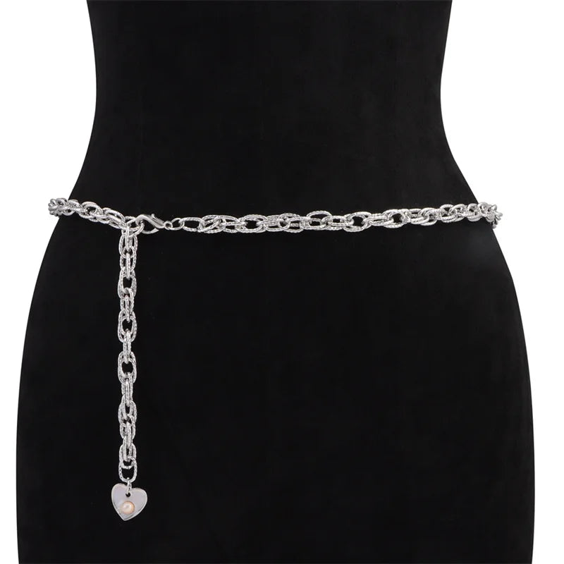 Accessoires de chaîne de corps en métal pour femmes, pour l'été, la plage, bijoux sexy pour bikini, chaînes de ventre, ceintures, cadeau