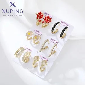 Xuping Gioielli Fascino Vendita calda Trendy Color oro placcato 19 cm Bracciale a catena a mano per le donne Moda regalo squisito X000925432