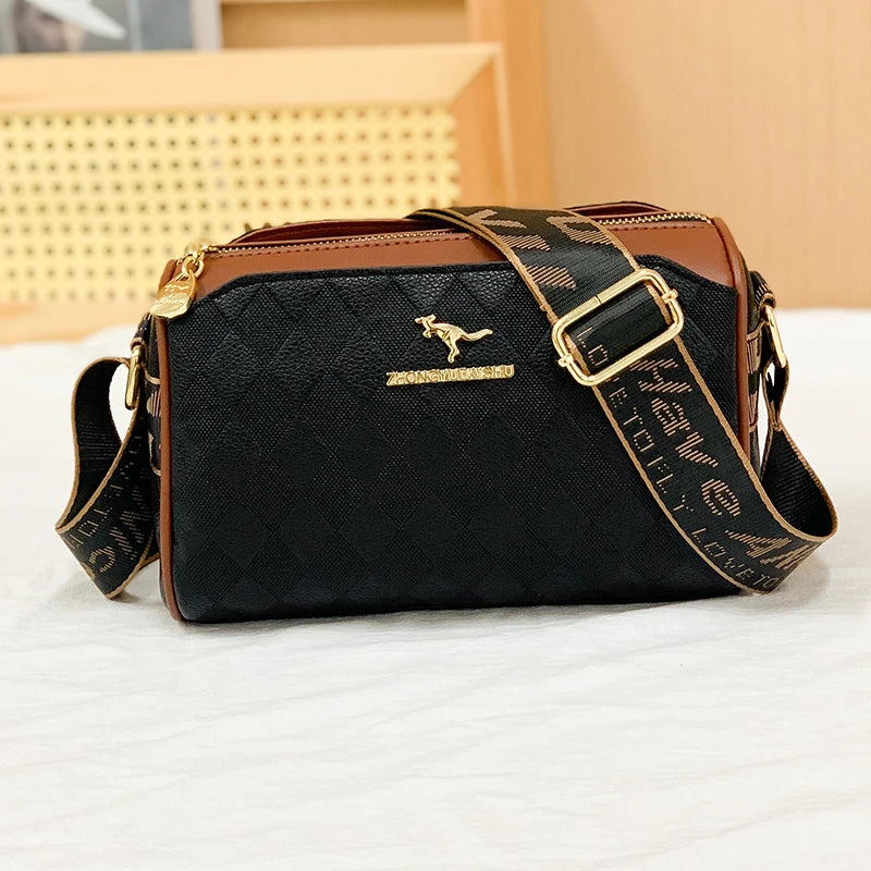 Borsa a tracolla da donna di lusso di alta qualità Borse a tracolla da donna di design famoso Borse a tracolla alla moda a quadretti alla moda Sac A