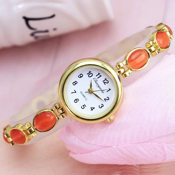 Orologio da Polso da Donna Chaoyada 2026 di Marca Famosa, con Catenella, Regalo per la Mamma, al Quarzo, con Strass, alla Moda, di Lusso