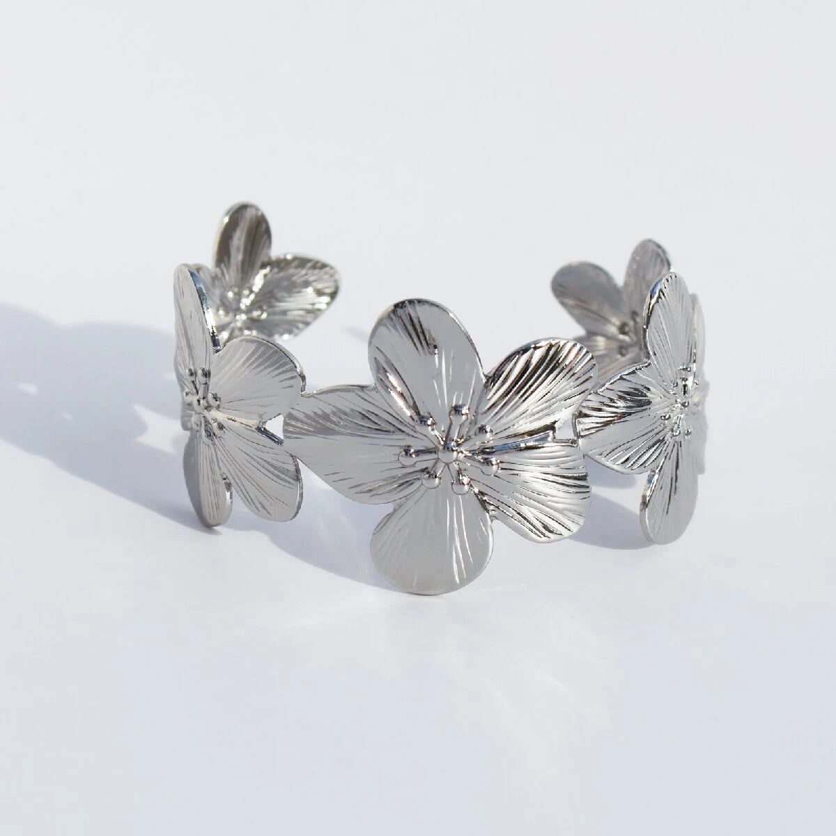 1 pezzo di accessori per gioielli con bracciale floreale di tendenza alla moda da donna adatti per regali di appuntamenti, feste, festival