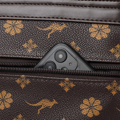 Zaino da donna Designer borsa da donna in pelle di alta qualità stampa di moda di lusso borse da scuola con nappe zaini di grande capacità Sac