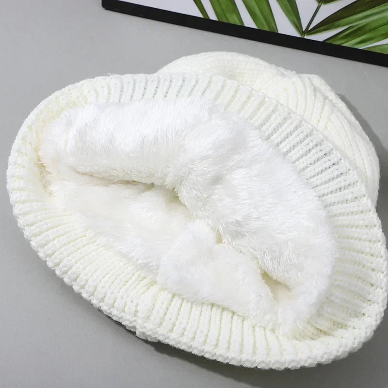 Caldo maschera da sci cappelli berretti donna uomo inverno occhiali antivento berretto lavorato a maglia protezione per le orecchie all'aperto sport berretti freddi Garros