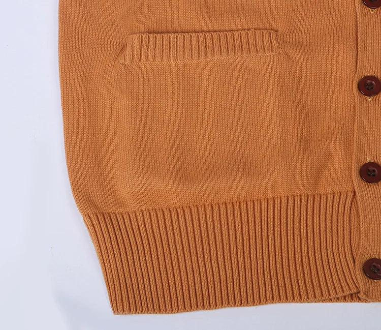 Nuovo Maglione Tinta Unita da Donna, Top in Maglia alla Moda, Cardigan Sottile Primaverile Autunnale a Maniche Lunghe, Giacca Slim per Adulti, Taglie XS-2XL