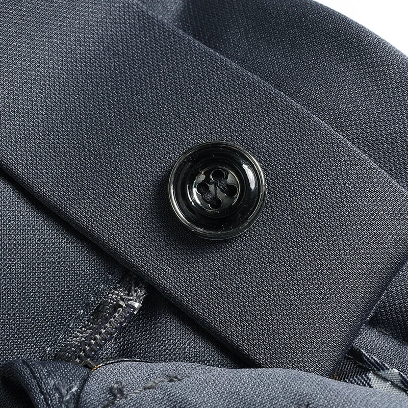 29-42 Pantaloni estivi da uomo Pantaloni casual elasticizzati dritti sottili senza traccia, senza tessuto da stiro, sensazione setosa e fresca
