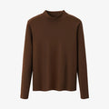 AS AW26 Abito in velluto con tasche laterali + Maglione basic a collo alto in jersey