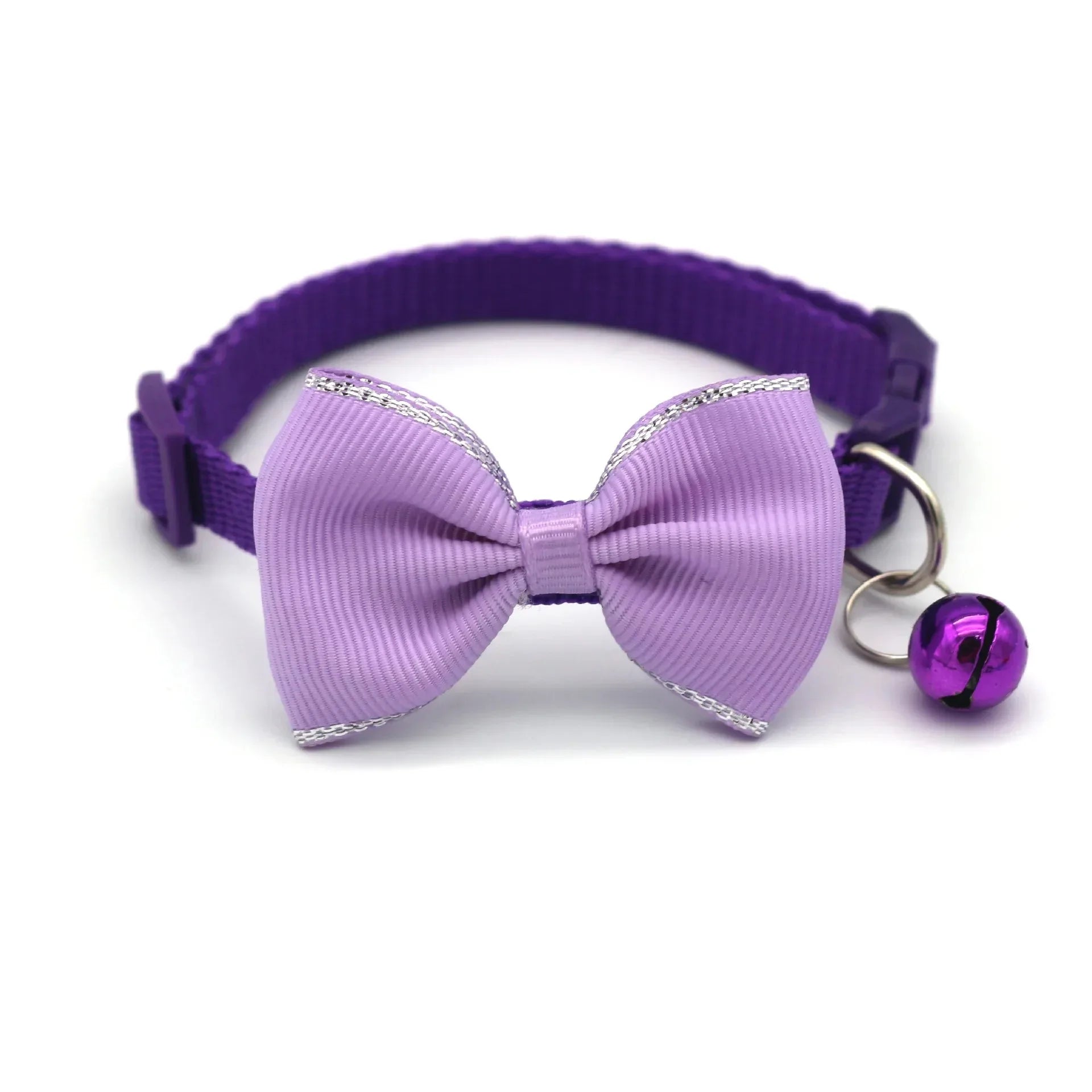Collari per animali domestici nuovi collari per campane con fiocco per animali domestici collari per gatti carini forniture per animali domestici strumento per vestire animali domestici regolabile multicolore accessori per an