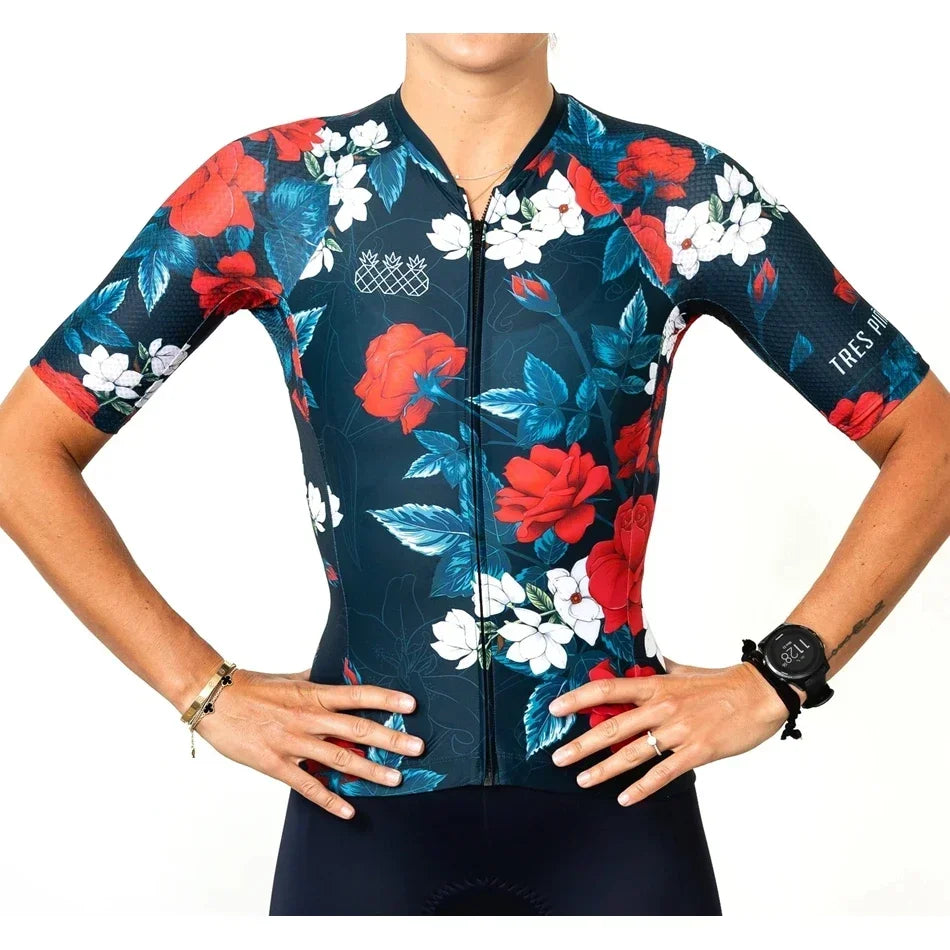Tres Pinas Top Damen Trikot Radsportbekleidung Ciclismo Mtb Kleidung Maillot Radfahren Sommer Kurz Aero Kurzarm Shorts Outdoor Team Uniform