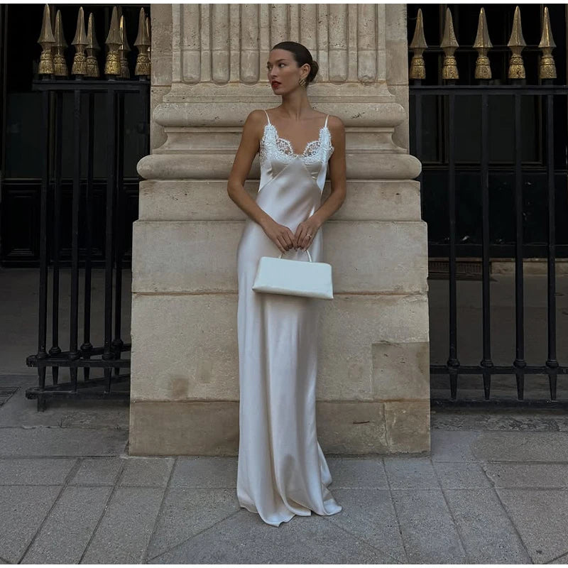 Abito senza spalline patchwork in pelliccia sintetica Abito da donna sexy con spalle scoperte Manica intera Vita stretta Abiti slim Abiti da sera chic da donna
