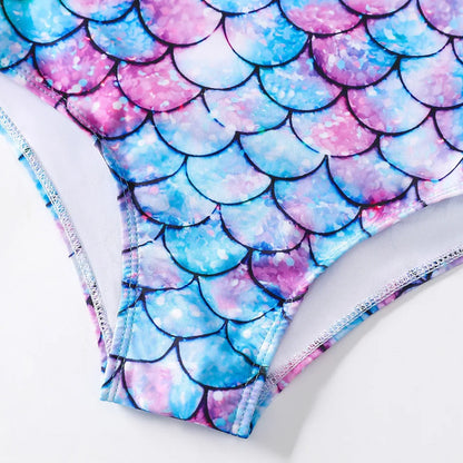 Costume da bagno a sirena per bambini costume da bagno intero per ragazze costume da bagno intero per ragazze Hot Spring Sling costume da bagno ad asciugatura rapida per sport acquatici