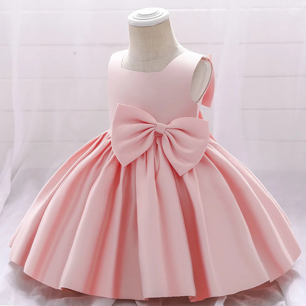 Fiore neonate matrimonio compleanno Bownot abiti abbigliamento bambino bambini principessa abito da ballo abito Costume abiti per 1-10 anni