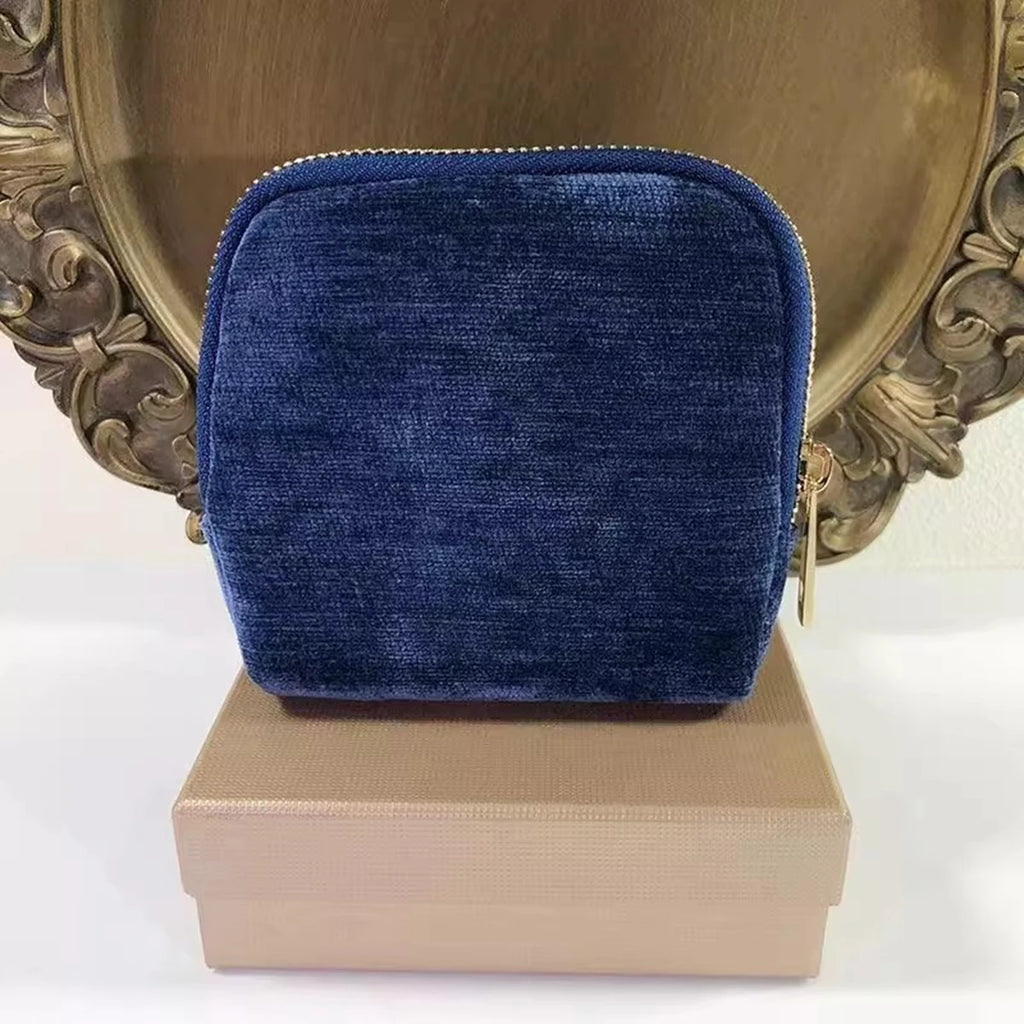 Borsa portaoggetti per gioielli a 5 strati, borse per gioielli in velluto per orologi, bracciali, anelli, orecchini, cristalli, custodia per gioielli da viaggio portatile