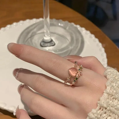 Anello serpente aperto gotico da donna Anelli animali regolabili Rettile Moda Punk Personalità Accessori per gioielli Tentacoli di gioielli