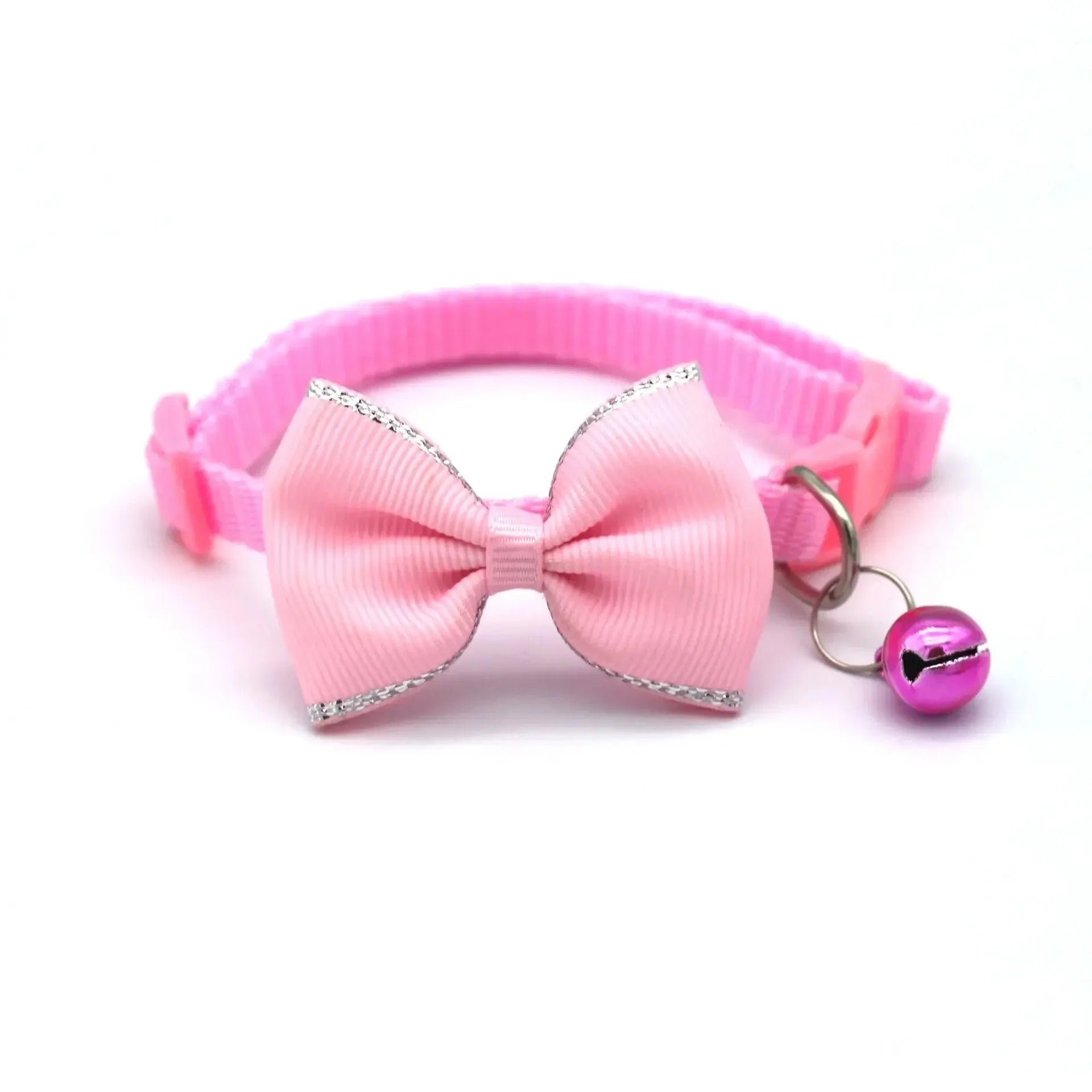 Collari per animali domestici nuovi collari per campane con fiocco per animali domestici collari per gatti carini forniture per animali domestici strumento per vestire animali domestici regolabile multicolore accessori per an