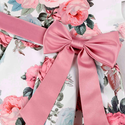 Nuove ragazze Bambini Fiore Elegante causale Principessa Abiti da festa Abbigliamento per bambini Natale Compleanno Festa di nozze Abito da bambina