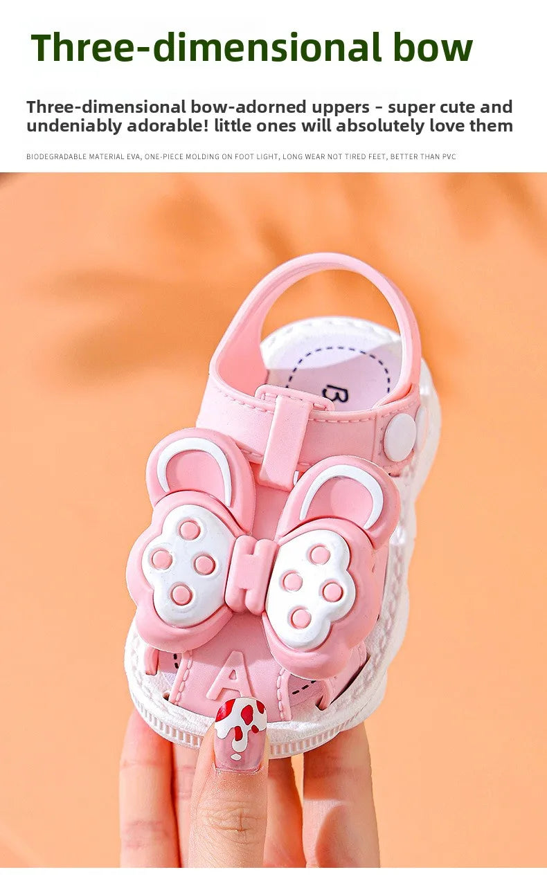 Nuovi Sandali Estivi 2026 Antiscivolo per Ragazze con Suole Morbide e Design Leggero, Perfetti per la Spiaggia