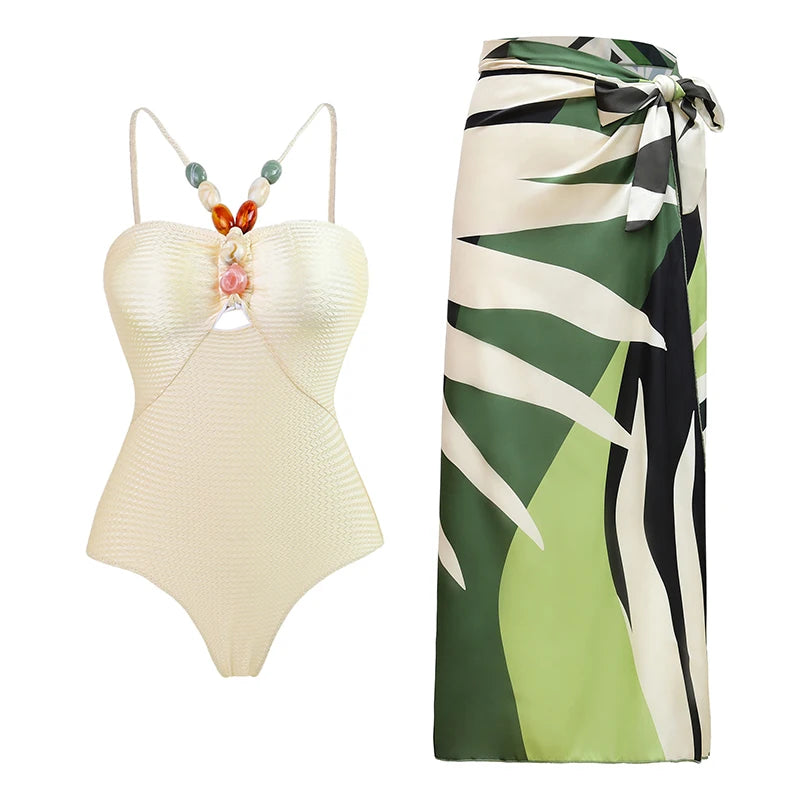 Costume da bagno floreale con stampa floreale con volant monospalla blu Set copricostume singolo micro monokini costumi da bagno sexy per ragazze Summer Beach