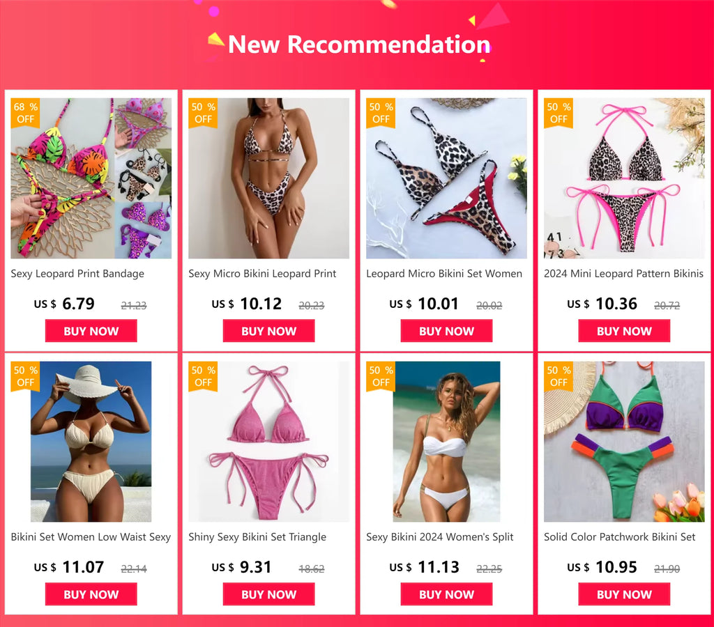 Costume da bagno donna bikini set bikini sexy con coulisse costumi da bagno leopardo due pezzi costume da bagno costume da bagno bikini con lacci biquinis