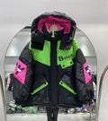 Caldo inverno piumino giacche donna Parka con cappuccio abbigliamento invernale cappotto da neve Casual spessa piumino corto brillante Streetwear