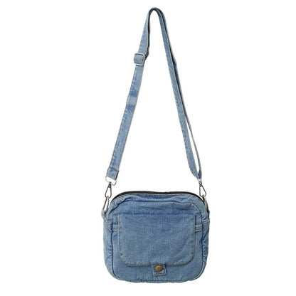 Borsa da donna Casual in Denim 2023 borse a tracolla a tracolla estive di tendenza per borse e borsette per telefono da studente borsa a tracolla per Jeans
