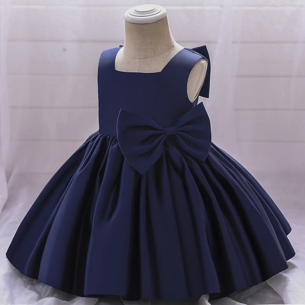 Fiore neonate matrimonio compleanno Bownot abiti abbigliamento bambino bambini principessa abito da ballo abito Costume abiti per 1-10 anni